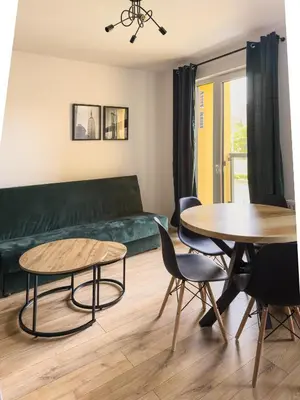 Część wypoczynkowa w obiekcie Legnicka Residence 36