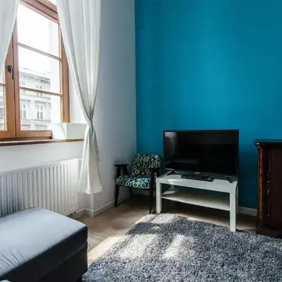 Apartament Turkusowy w centrum