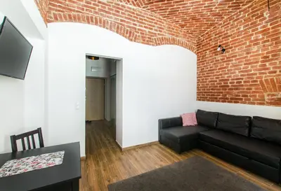 Część wypoczynkowa w obiekcie Cosy Loft 1 city center