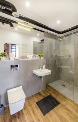 Łazienka w obiekcie Loft 5 in a city centre
