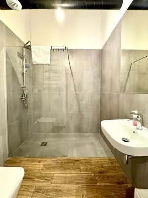 Łazienka w obiekcie Loft 6 w centrum miasta