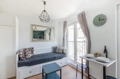 Część wypoczynkowa w obiekcie Teal Apartment- wifi parking 15 min od Rynku