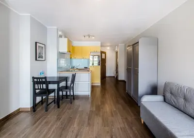 Kuchnia lub aneks kuchenny w obiekcie No 30 stylish apartment in the City Center- 24h Check-In