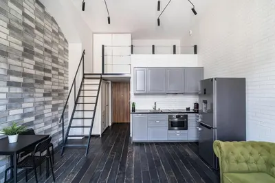 Kuchnia lub aneks kuchenny w obiekcie Apartament nr 6 z antresolą