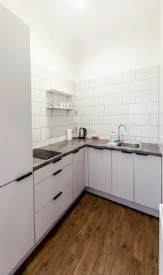 Kuchnia lub aneks kuchenny w obiekcie No 22 Old Town Apartment