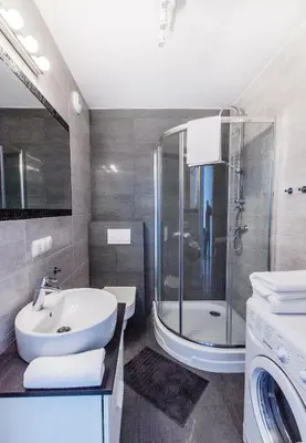 Łazienka w obiekcie Grey 2 Apartment