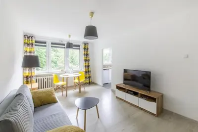 Telewizja i/lub zestaw kina domowego w obiekcie Old Town Corner Ap Św Barbary