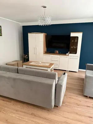 Telewizja i/lub zestaw kina domowego w obiekcie Apartament 11 na 10