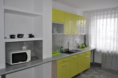 Kuchnia lub aneks kuchenny w obiekcie Ośrodek Wypoczynkowy Bankowy