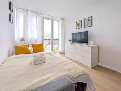 Plan piętra w obiekcie Park Skowroni Pleasant Apartment by BookingHost