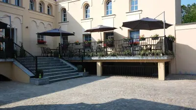 Budynek, w którym mieści się zajazd