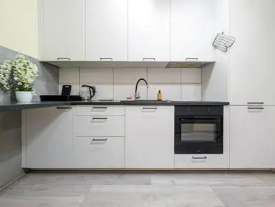 Kuchnia lub aneks kuchenny w obiekcie Jagodno Comfort Apartment by BookingHost
