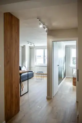 Plan piętra w obiekcie Korfantego 10
