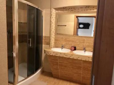 Łazienka w obiekcie Willa Na Wzgórzu Wandy