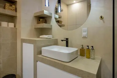 Łazienka w obiekcie RentPlanet - Apartamenty Bernardyńska