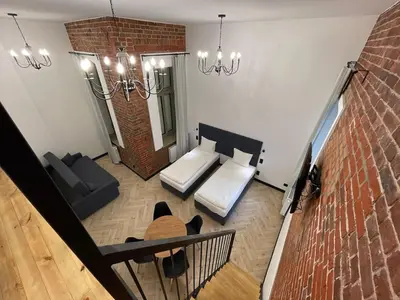 Część wypoczynkowa w obiekcie Apartament Deluxe 1 rynek 350 m