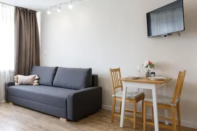 Część wypoczynkowa w obiekcie Central Wroclaw Apartment - Old Town - Swidnicka street