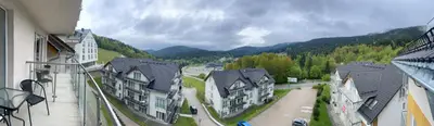 Widok na góry z tego apartamentu