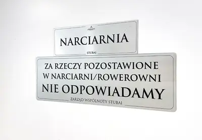 Certyfikat, podpis lub inny dokument wystawiony w obiekcie Apartament Czarna Góra - STUBAI 34 Biała Woda Sienna