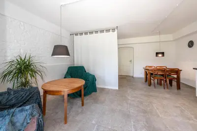 Część wypoczynkowa w obiekcie Apartament Biały