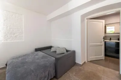 Część wypoczynkowa w obiekcie Apartament Biały
