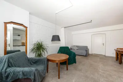 Część wypoczynkowa w obiekcie Apartament Biały