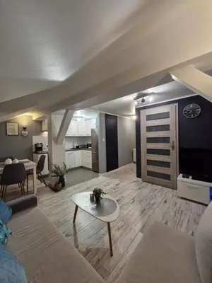 Kuchnia lub aneks kuchenny w obiekcie Apartament Z Widokiem Na Wieżę