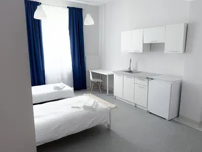 Kuchnia lub aneks kuchenny w obiekcie MobiRooms - Pokoje i Apartamenty