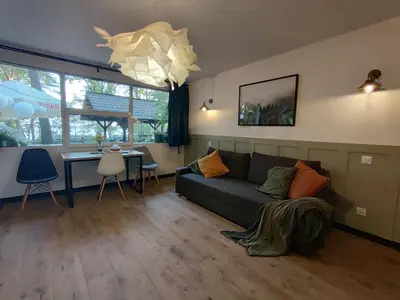 Część wypoczynkowa w obiekcie Apartament Turawa
