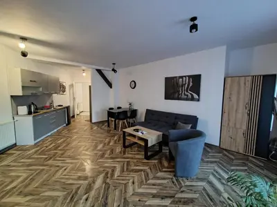 Kuchnia lub aneks kuchenny w obiekcie Apartament Lewi
