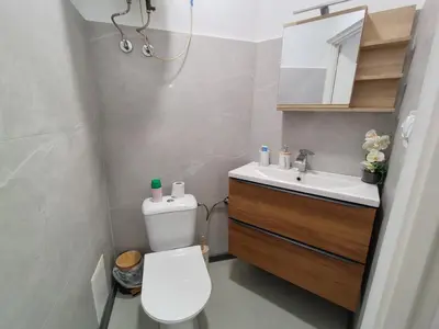 Łazienka w obiekcie Apartament Lewi