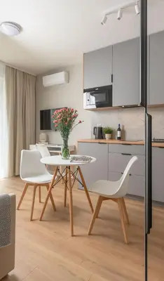 Telewizja i/lub zestaw kina domowego w obiekcie Legnicka Residence Studio Apartments with AC - ProperUNIT