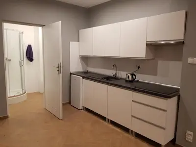 Kuchnia lub aneks kuchenny w obiekcie Apartamenty Bednarska 2a