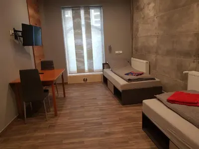 Telewizja i/lub zestaw kina domowego w obiekcie Apartamenty Bednarska 2a