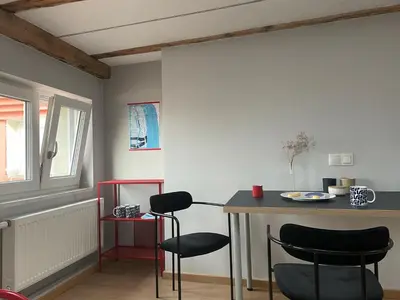 Część wypoczynkowa w obiekcie SKYVIEW Apartment
