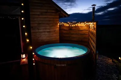 Plan piętra w obiekcie Wilcza Polana Domek koło Międzygórza z jacuzzi i sauną