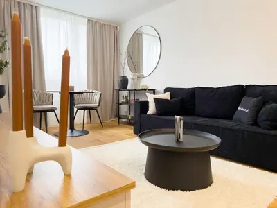 Część wypoczynkowa w obiekcie Salonik pod Książem by Liberta Rent