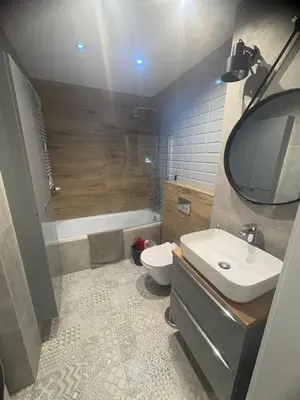 Łazienka w obiekcie Apartament 3pokojowy Lipa Piotrowska