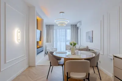 Część wypoczynkowa w obiekcie Crystal River Apartment