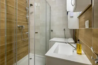Łazienka w obiekcie RentPlanet - Apartament Świdnicka