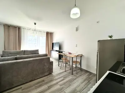 Część wypoczynkowa w obiekcie Iwaszkiewicza Apartment - Parking & Balcony