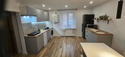 Kuchnia lub aneks kuchenny w obiekcie Apartament Biały Kamień
