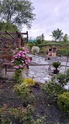 Ogród w obiekcie Pokój u Anity