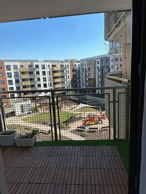 Balkon lub taras w obiekcie Eleganckie mieszkanie w centrum Wrocławia