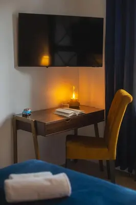 Część wypoczynkowa w obiekcie Westminster Apartments