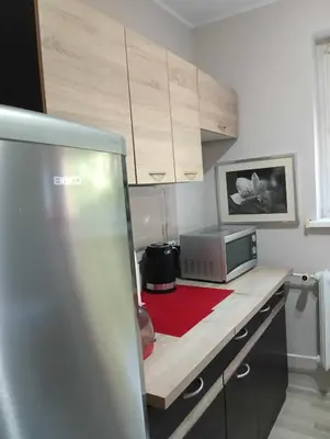 Kuchnia lub aneks kuchenny w obiekcie Mieszkanie Centrum