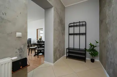 Plan piętra w obiekcie Spacious Apartment with WiFi & Smart TV Remote Working by Noclegi Renters