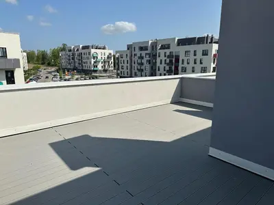 Budynek, w którym mieści się apartament