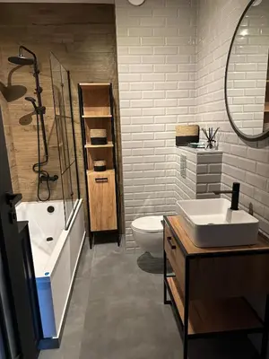 Łazienka w obiekcie Apartment z tarasem