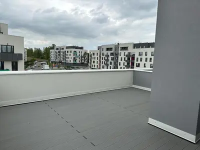 Balkon lub taras w obiekcie Apartment z tarasem